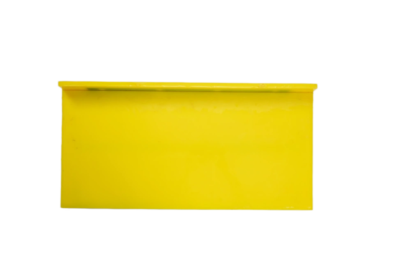 polyurethane blind plate with water baffle (rail mounted)