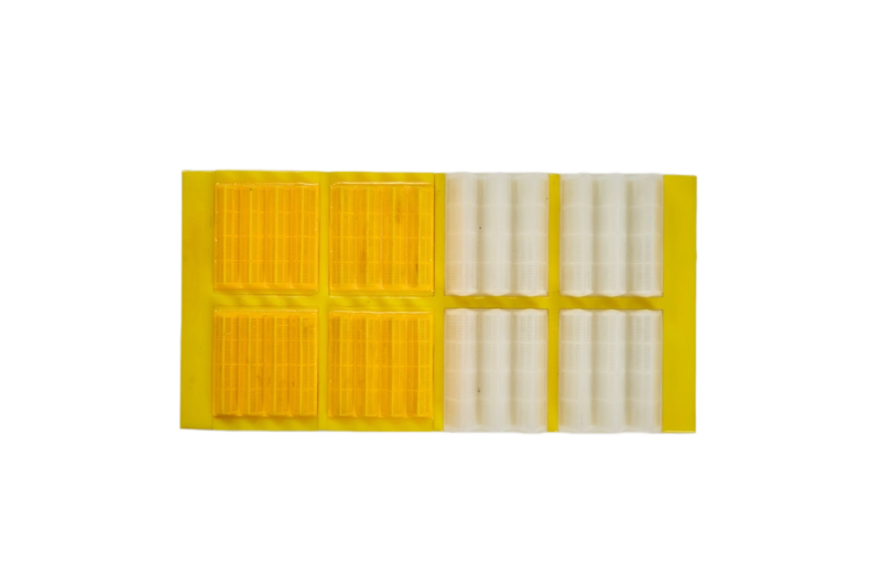 detachable reinforced camel hump polyurethane screen panel