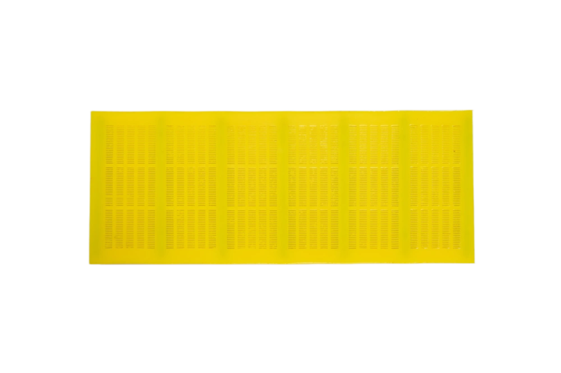 rail mounted polyurethane dewatering screen mesh / panel